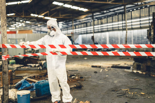 Professional Trauma Scene Cleanup technician working in Landing, NJ